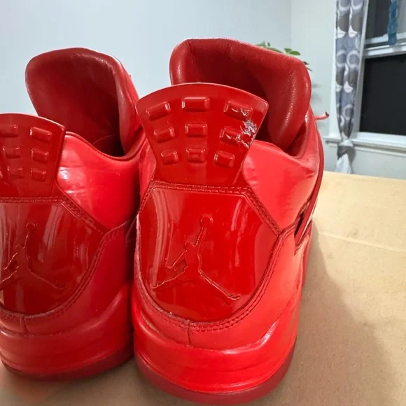 Jordan Men's Bold Red Sneakers - Picture 5 of 12